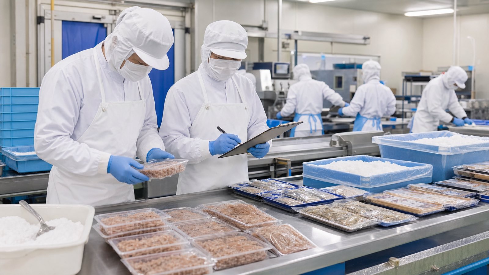 今治市の食品製造業の現場 - AI導入イメージ